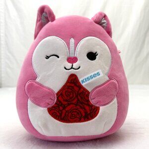 Squishmallows Original Hershey Kisses Varity The Husky 8" Plush Toy Pink